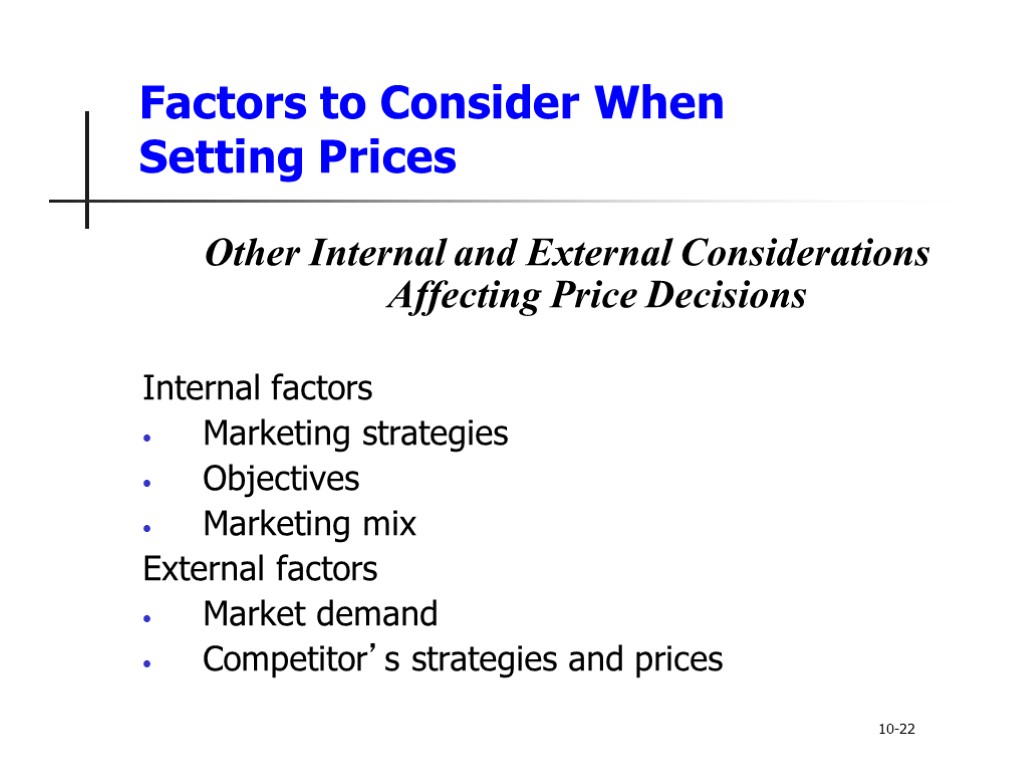 😎 Factors determining price of a product. Five factors to consider when